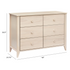 Sprout 6-Drawer Dresser by Babyletto at $799! Shop now at Nestled by Snuggle Bugz for Nursery & Décor.