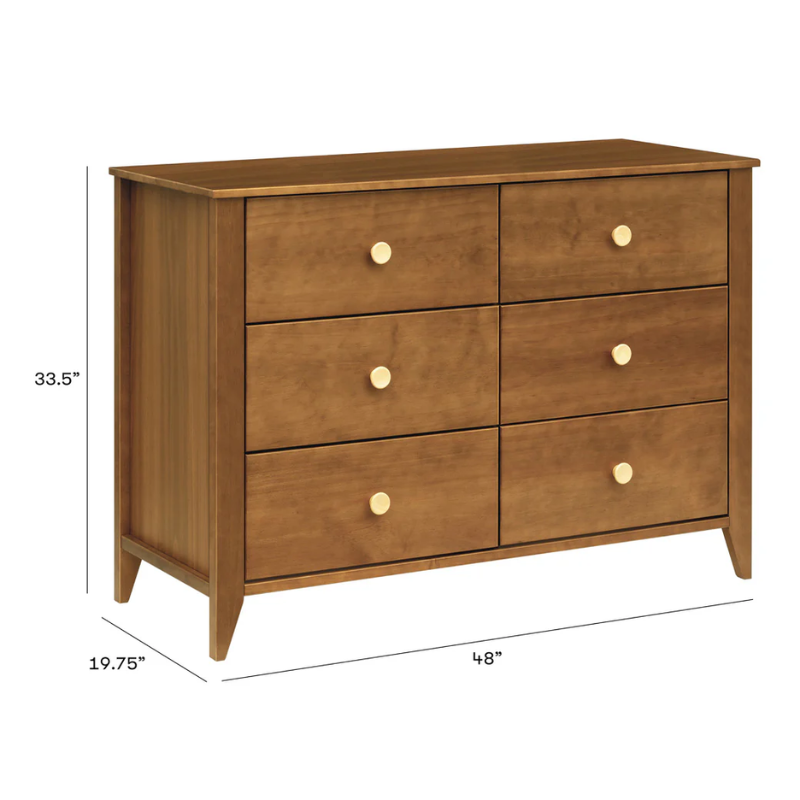 Sprout 6-Drawer Dresser by Babyletto at $799! Shop now at Nestled by Snuggle Bugz for Nursery & Décor.