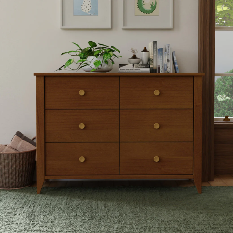 Sprout 6-Drawer Dresser by Babyletto at $899! Shop now at Nestled by Snuggle Bugz for Nursery & Décor.