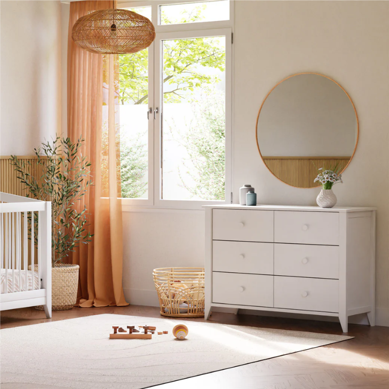 Sprout 6-Drawer Dresser by Babyletto at $799! Shop now at Nestled by Snuggle Bugz for Nursery & Décor.