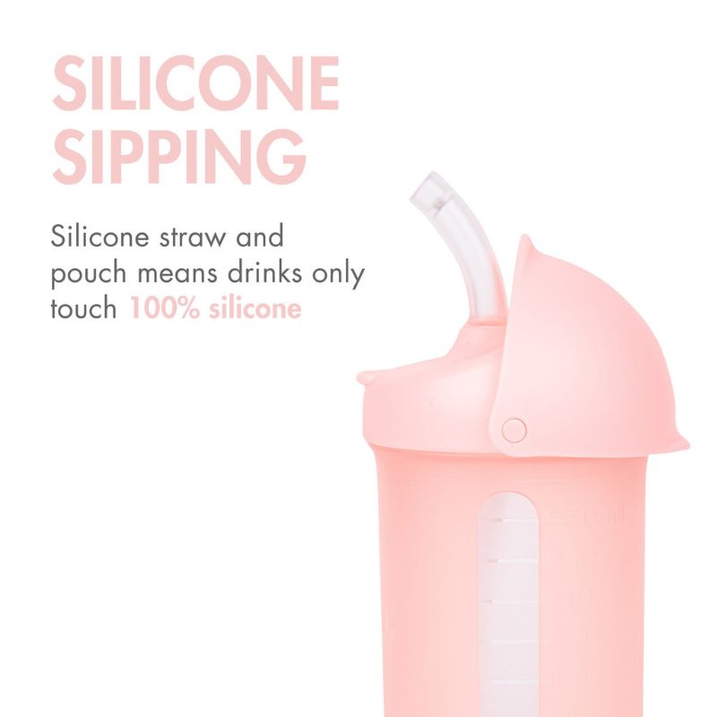 Swig Silicone Straw - 9 Ounces Blush