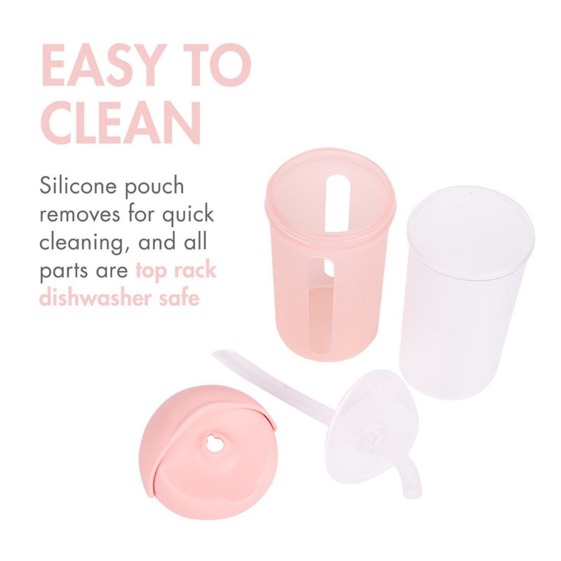 Swig Silicone Straw - 9 Ounces Blush