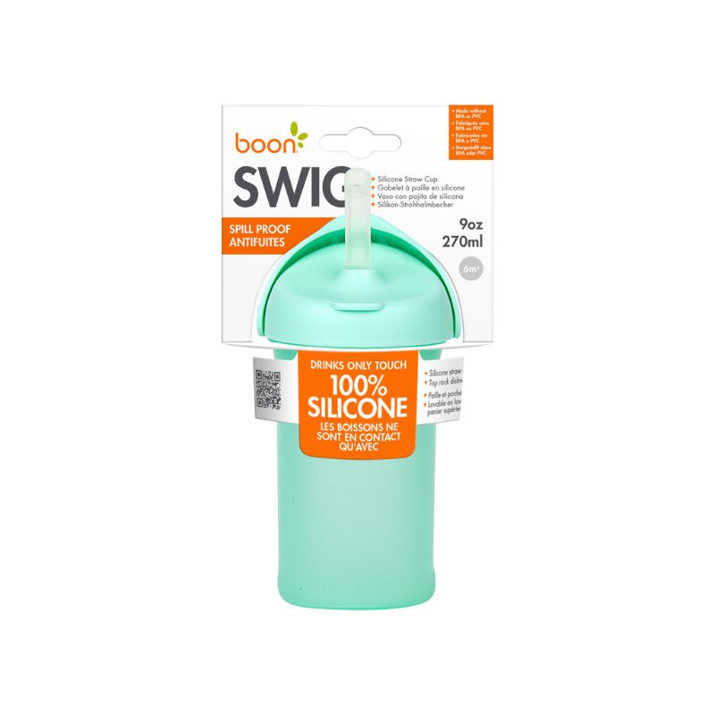 Swig Silicone Straw - 9 Ounces Mint
