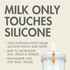 NURSH 8oz Collapsible Silicone Pouch Bottle - 3 Pack