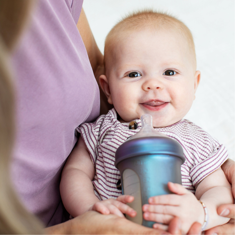 NURSH 8oz Collapsible Silicone Pouch Bottle - 3 Pack