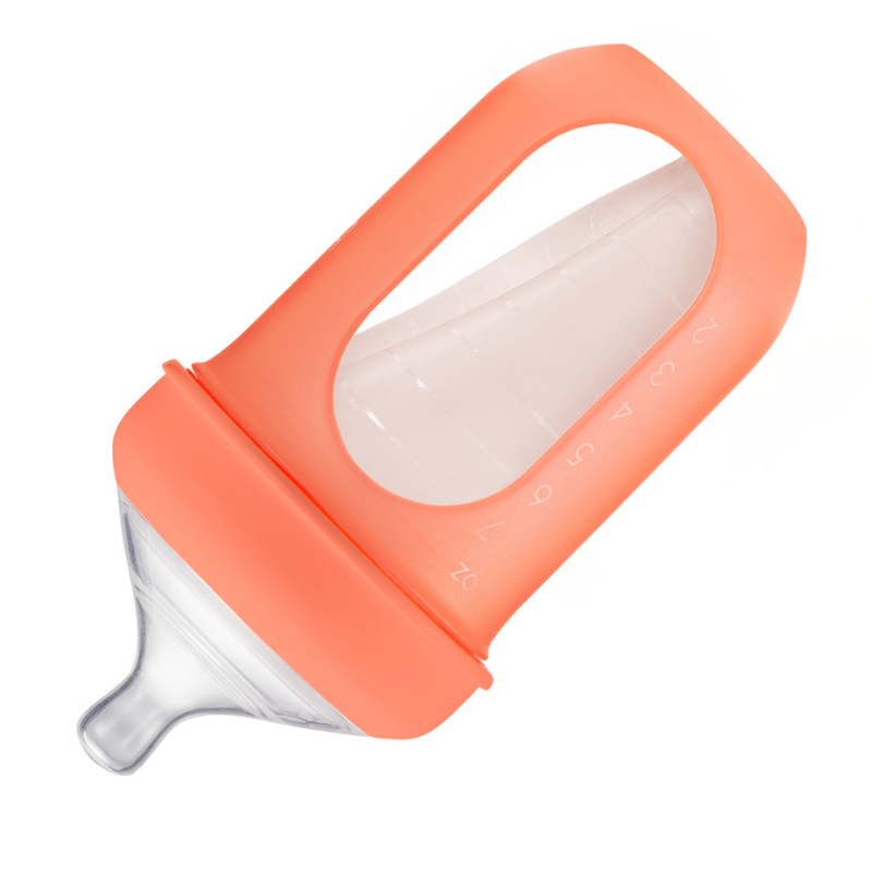 NURSH 8oz Collapsible Silicone Pouch Bottle - 3 Pack