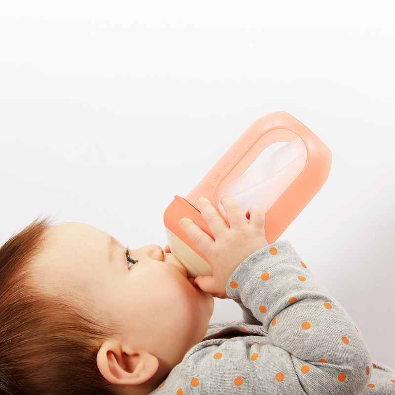 NURSH 8oz Collapsible Silicone Pouch Bottle - 3 Pack