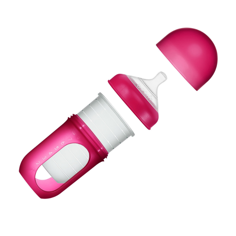 NURSH 8oz Collapsible Silicone Pouch Bottle - 3 Pack