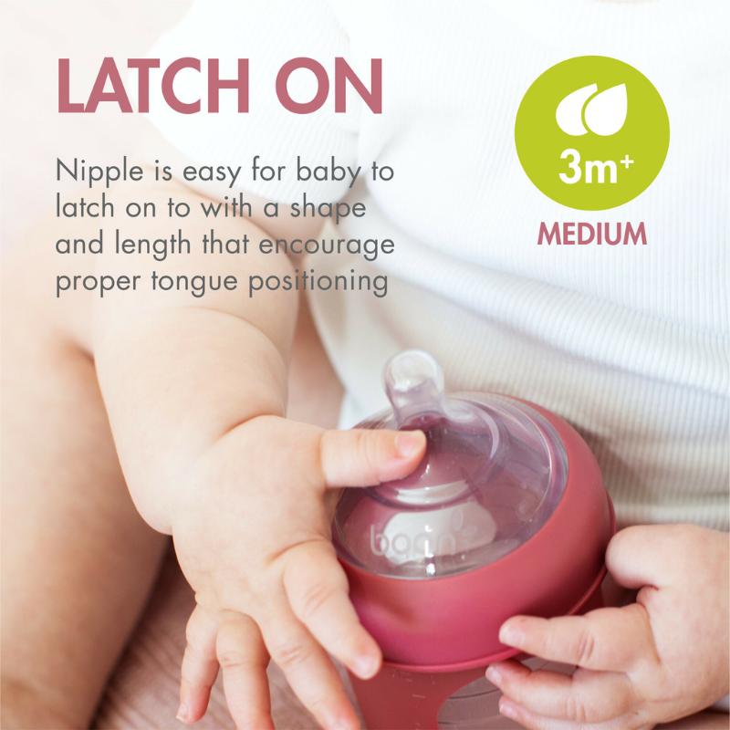 NURSH 8oz Collapsible Silicone Pouch Bottle - 3 Pack