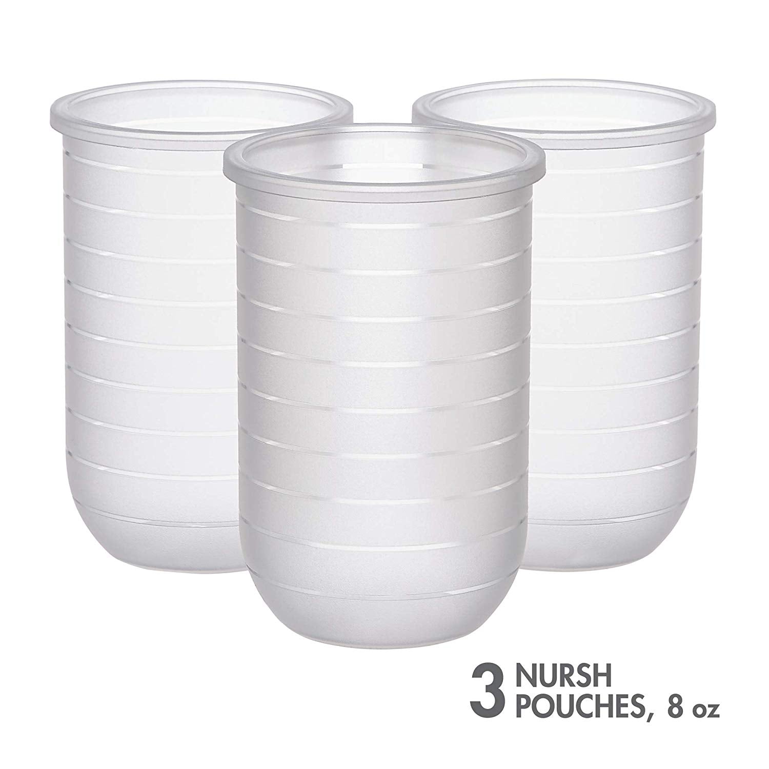 NURSH Silicone Pouches - 3 Pack