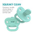 Jewl Orthodontic Silicone Pacifier - 2 Pack Blue