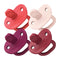 JEWL Silicone Pacifier - 4 Pack coral