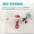 Pulp Silicone Feeder - 2 Pack Pink/Mauve