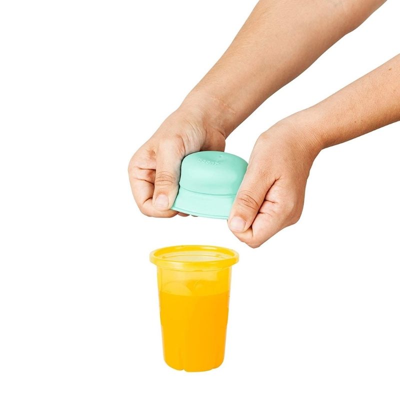Snug Straw Lids - 3 Pack Green