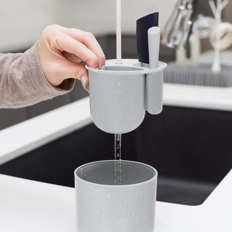 Bottle Cleaning Brush Set  Modern/Grey