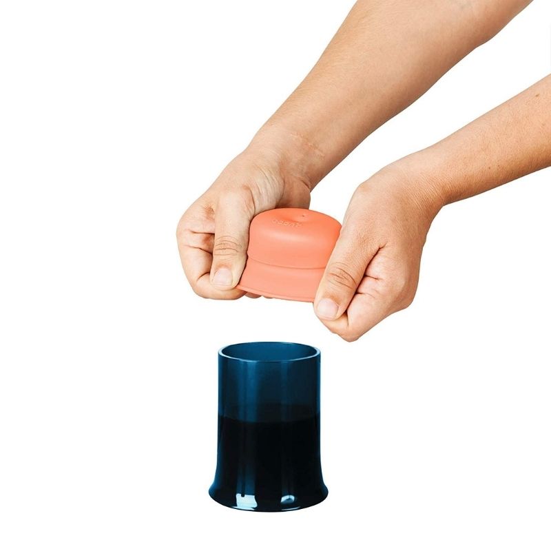 Snug Straw with Lids and Cup - 3 Pack Mint Multi