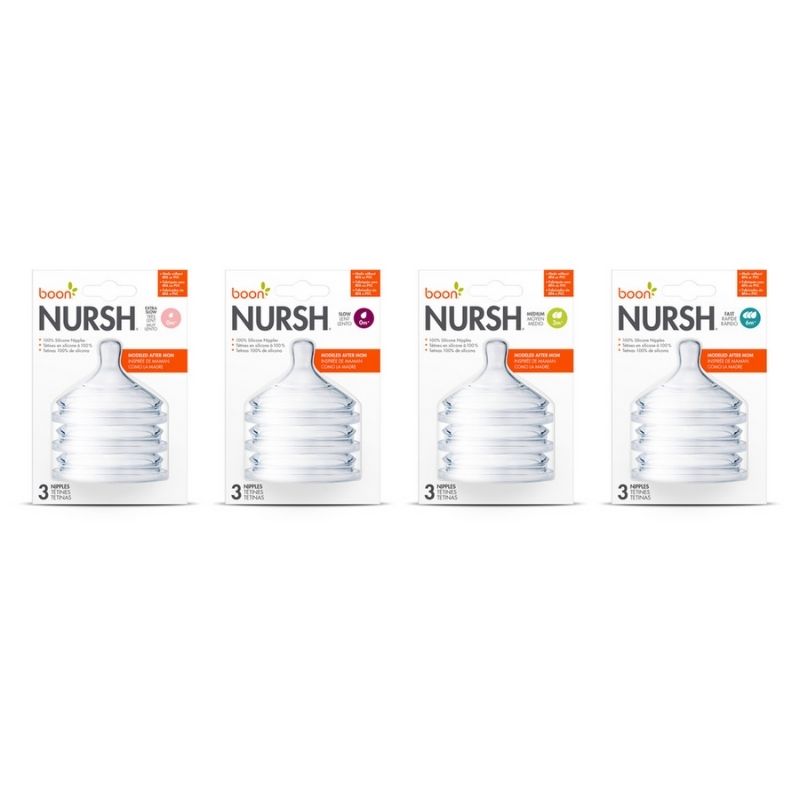 NURSH Nipples - 3 Pack