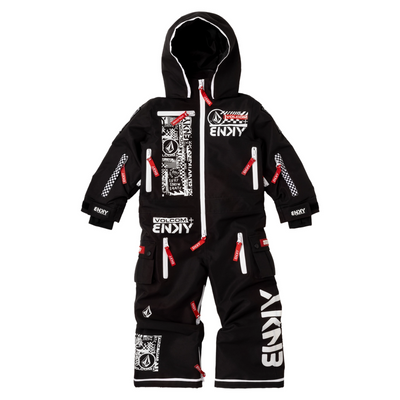 Bnky X Volcom Black Kids Snowsuit | Snuggle Bugz | Canada's Baby Store