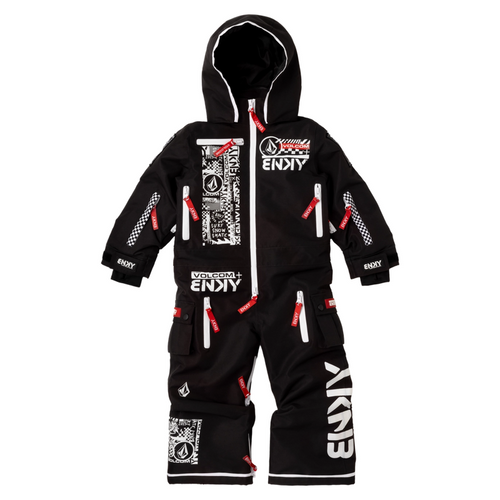 Bnky X Volcom Black Kids Snowsuit | Snuggle Bugz | Canada's Baby Store