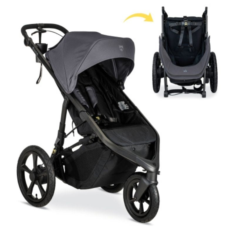 BOB GEAR Wayfinder Jogging Stroller Storm