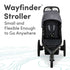 Wayfinder Jogging Stroller Storm