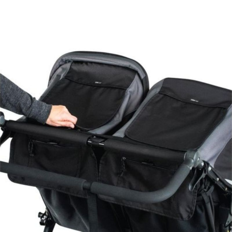 bob revolution flex 3.0 stroller graphite black Revolution Flex Duallie 3.0 Double Stroller | Snuggle Bugz