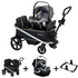 Ensemble Renegade Wagon + siège d'auto pour bébé Willow SC