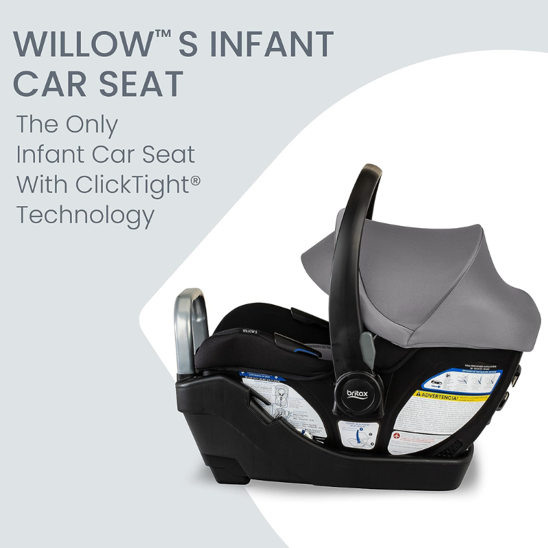 Willow S Infant Car Seat with ClickTight Alpine Base