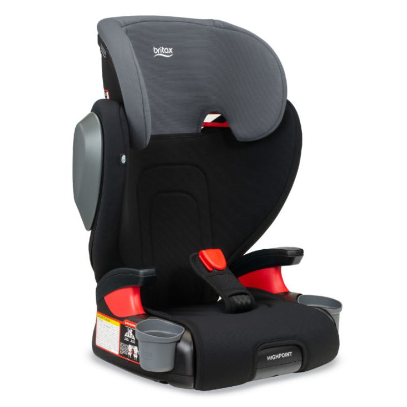 Highpoint 2-Stage Belt-Positioning Booster Seat Black Ombre