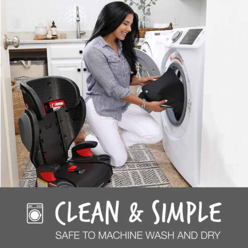 Highpoint 2-Stage Belt-Positioning Booster Seat Grey Ombre