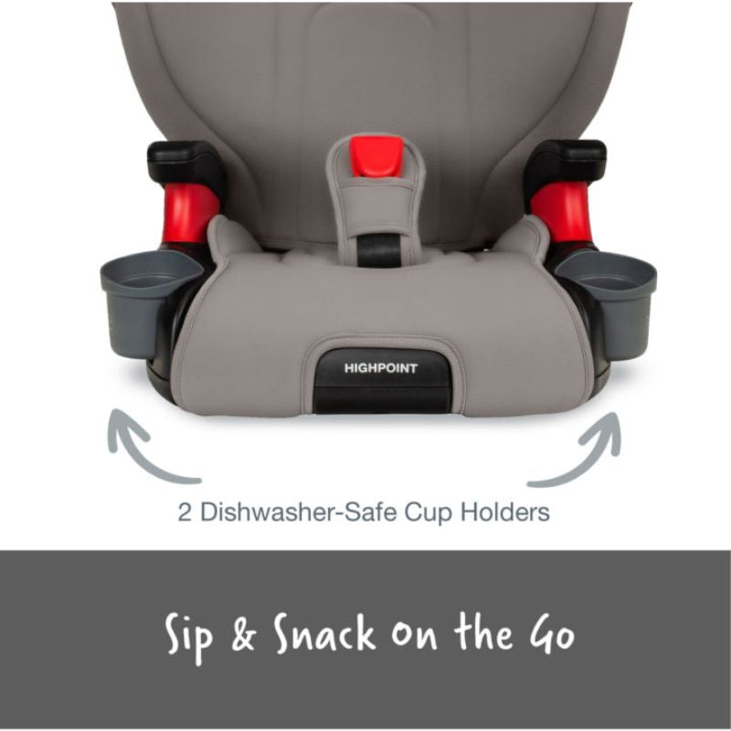 Highpoint 2-Stage Belt-Positioning Booster Seat Grey Ombre