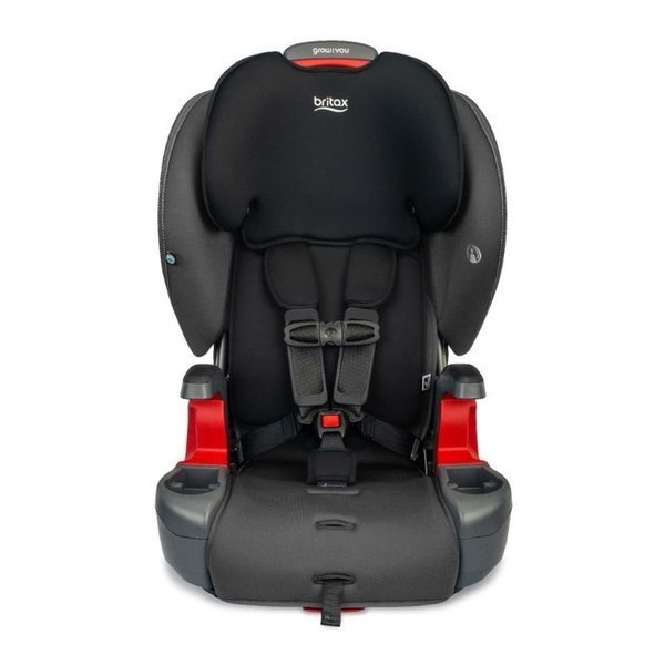 Grow With You Harness-2-Booster Seat MOD Black Safewash