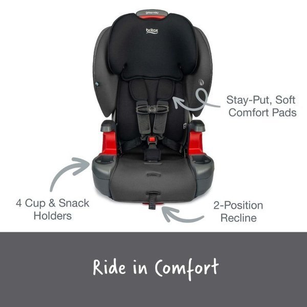 Grow With You Harness-2-Booster Seat | Snuggle Bugz