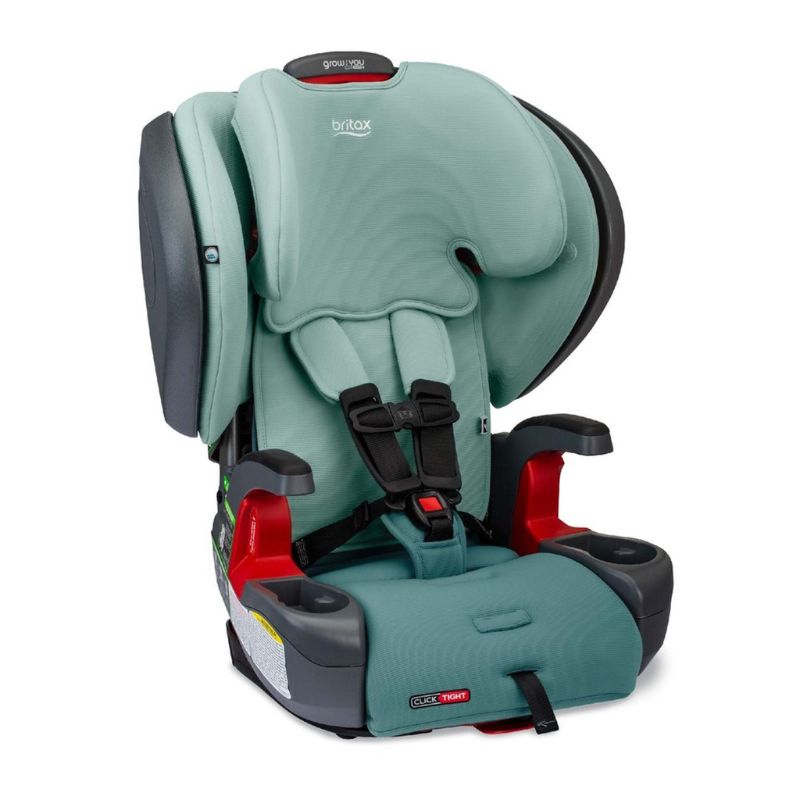 Grow With You ClickTight PLUS Harness-2-Booster Car Seat Green Ombre Safewash