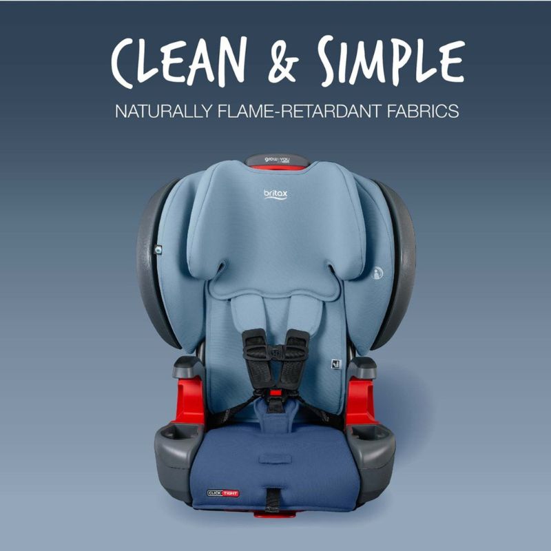 Grow With You ClickTight PLUS Harness-2-Booster Car Seat Blue Ombre Safewash