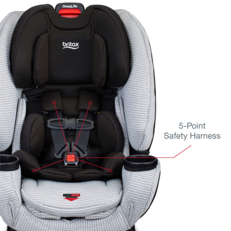 One4Life ClickTight All-in-One Convertible Car Seat - Safewash