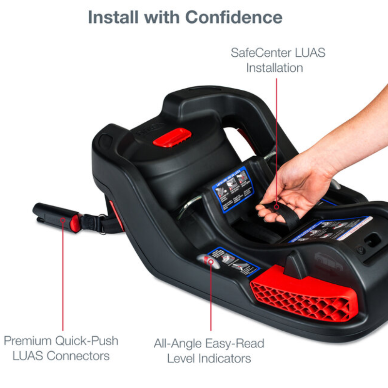 Britax b 2024 safe stroller adapter