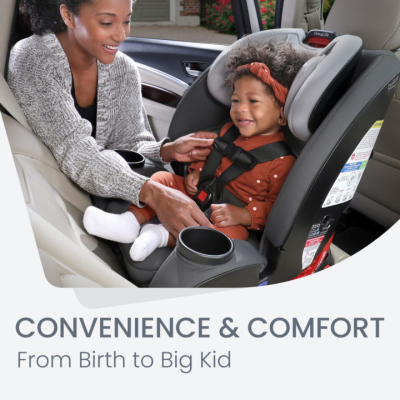 One4Life ClickTight All-in-One Convertible Car Seat - Safewash