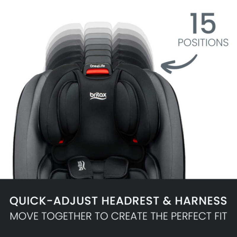 One4Life ClickTight All-in-One Convertible Car Seat - Safewash