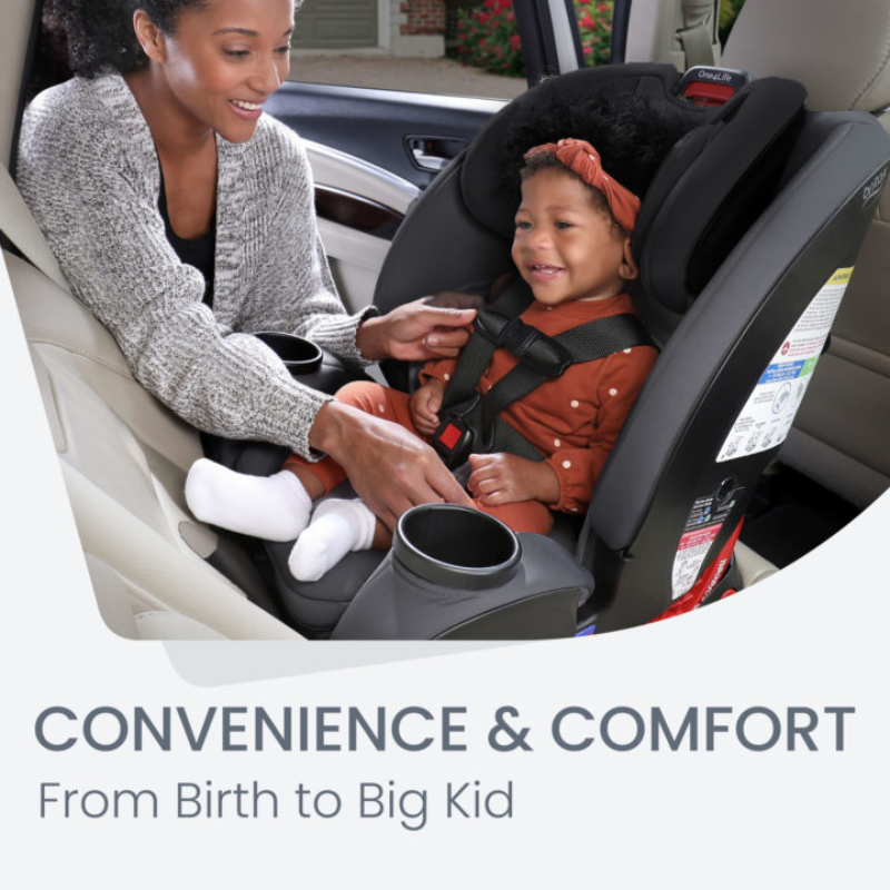 One4Life ClickTight All-in-One Convertible Car Seat - Safewash