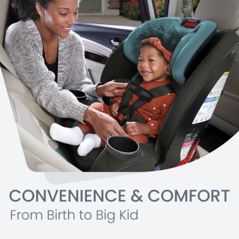 One4Life ClickTight All-in-One Convertible Car Seat - Safewash