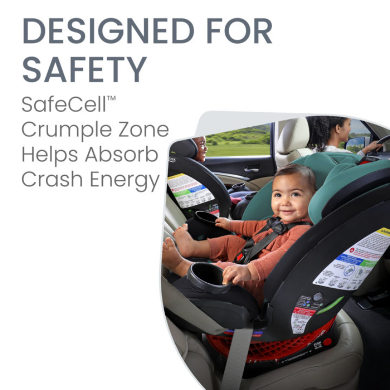 One4Life ClickTight All-in-One Convertible Car Seat - Safewash
