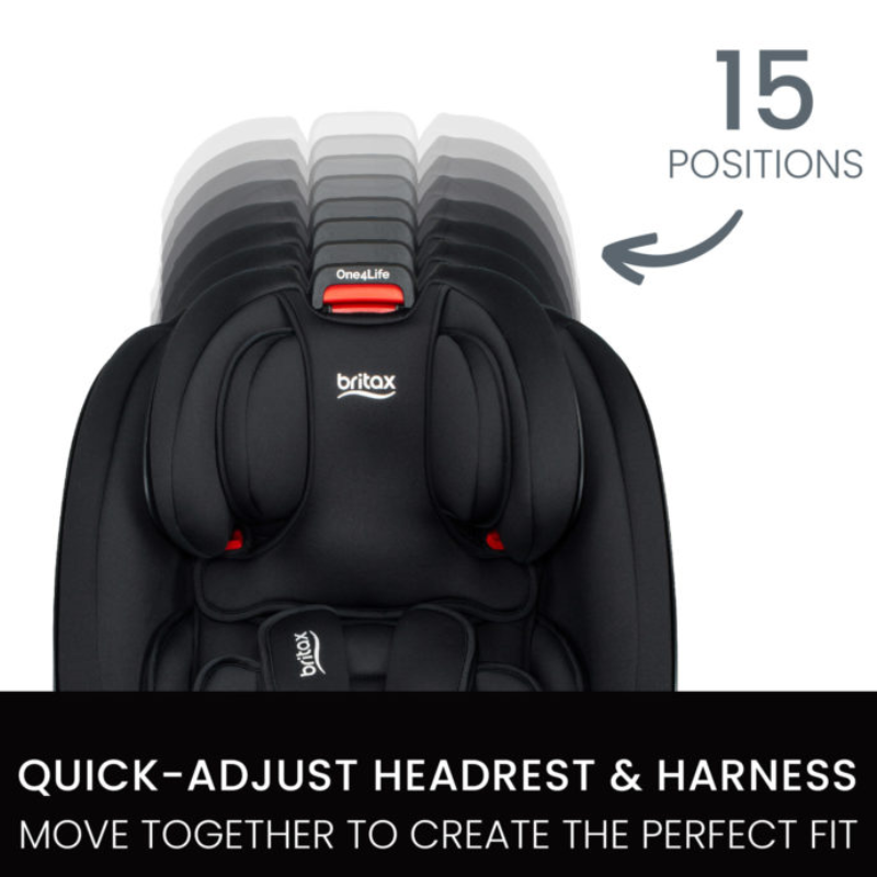 One4Life ClickTight All-in-One Convertible Car Seat - Safewash