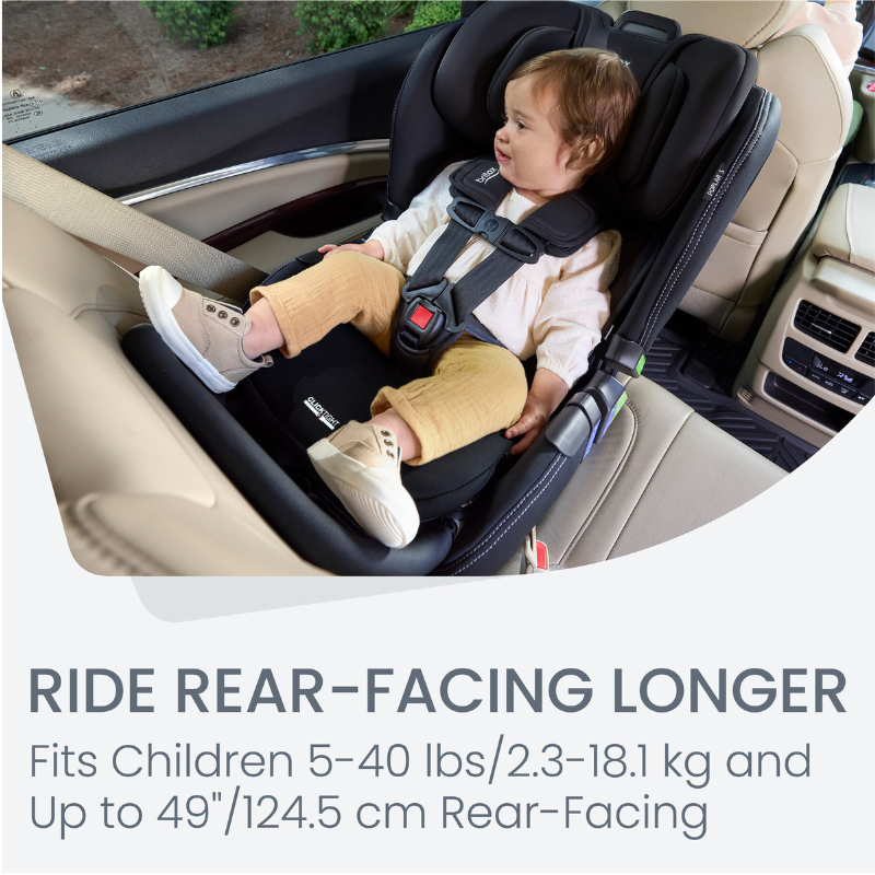 Poplar S Convertible Car Seat with ClickTight Installation