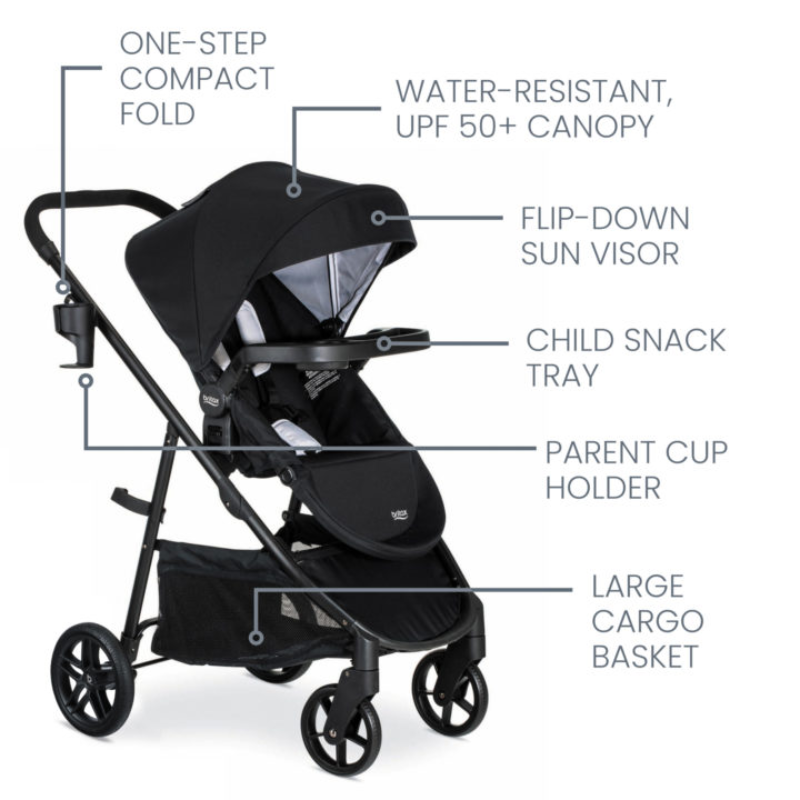 Willow Brook Travel System Onyx Glacier