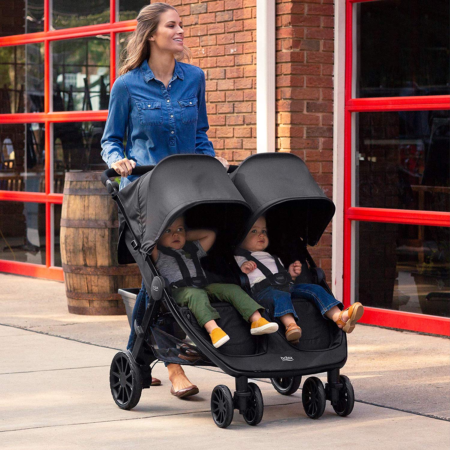B-Lively Double Stroller
