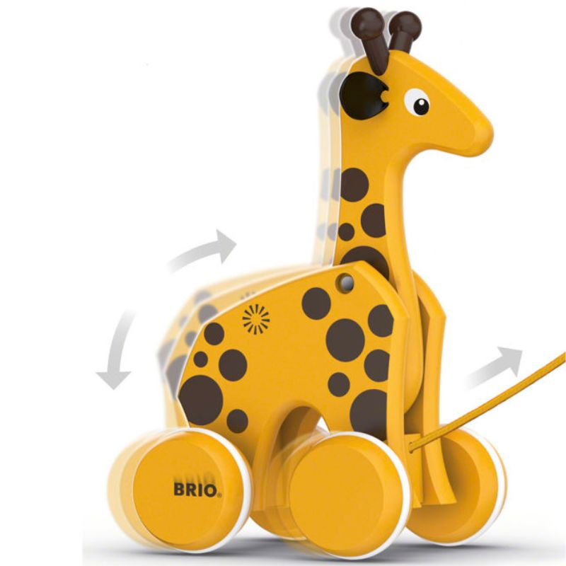 Pull-Along Giraffe