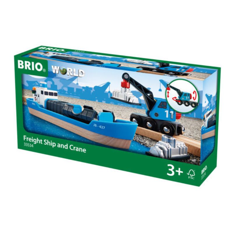 Freight Ship & Crane