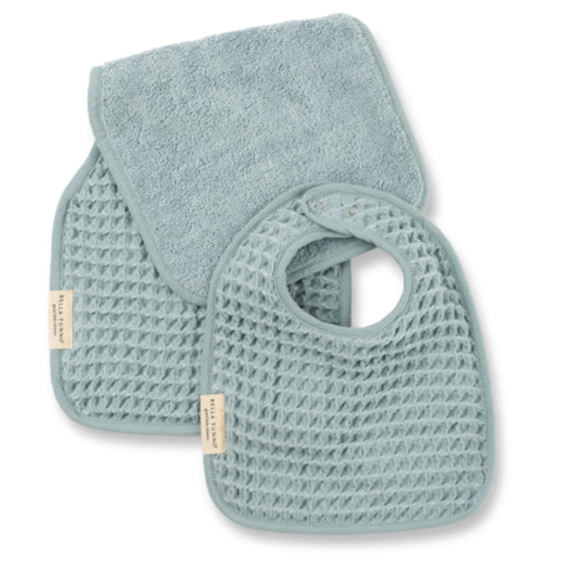 Reversible Bib + Burp Set