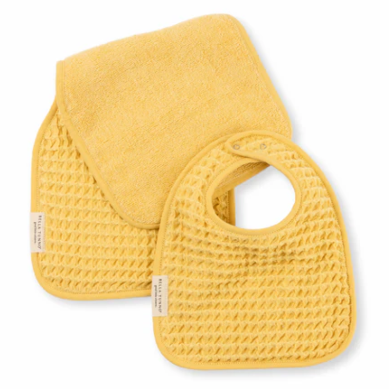 Reversible Bib + Burp Set